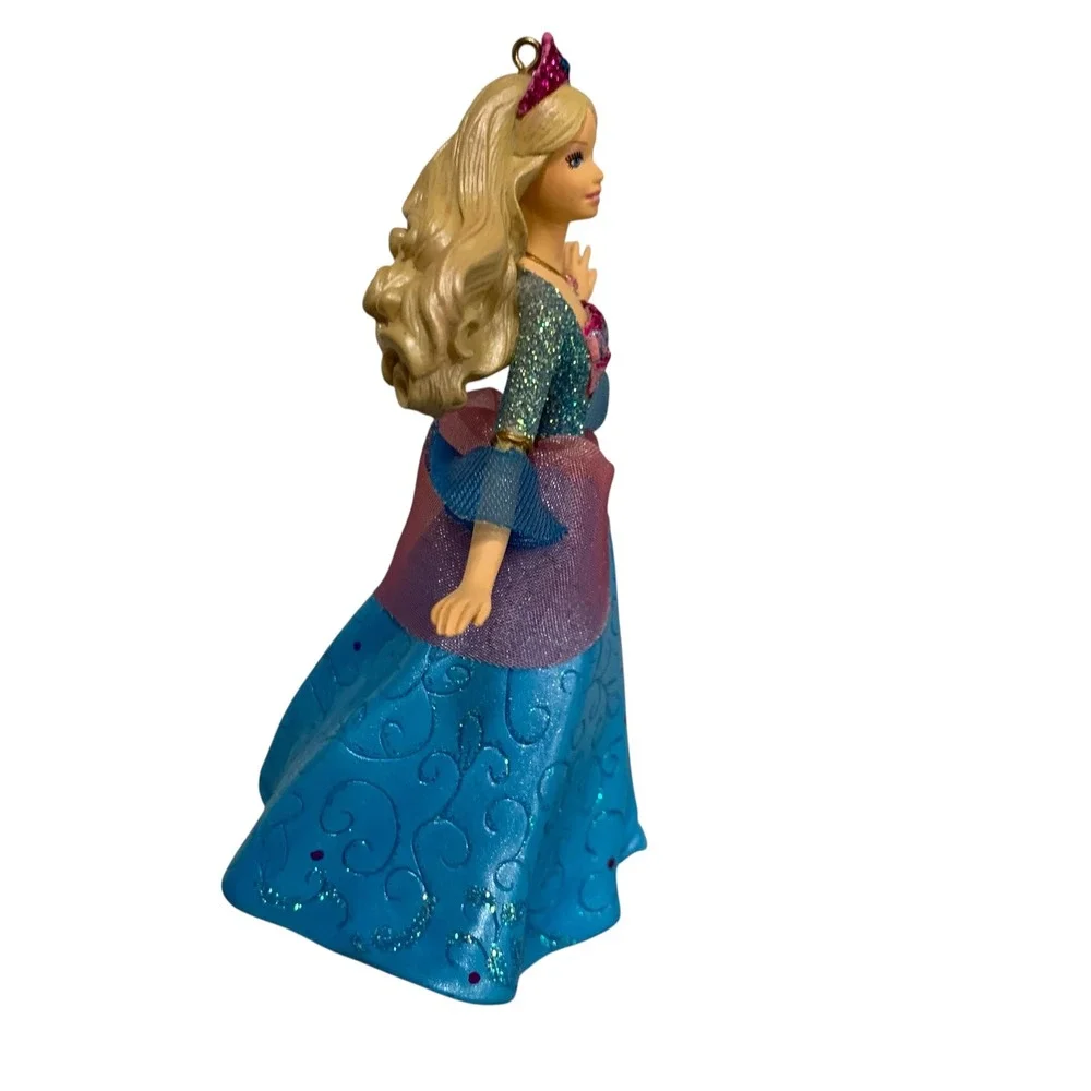 Rare 2007 Hallmark Barbie as Rosella Island Princess Ornament with Box